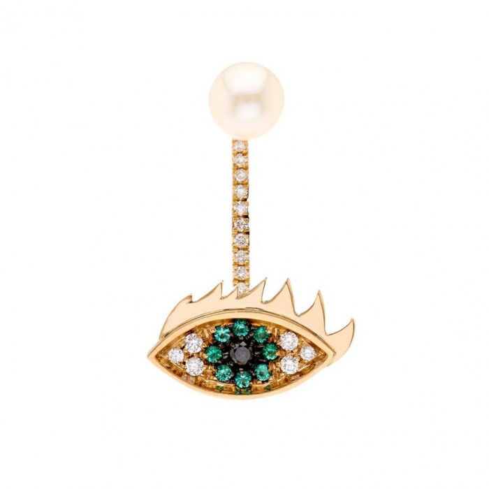 Delfina Delettrez Emerald Earring £1460
