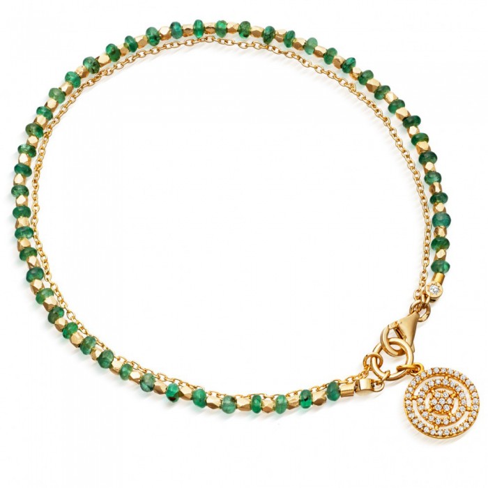 Astley Clarke Emerald Bracelet £795