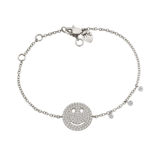 Meira T Diamond Happy Face Bracelet $1,620