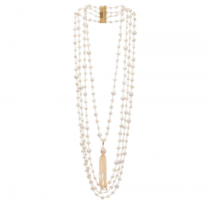 ROSANTICA pearl necklace £238