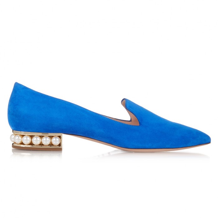 NICHOLAS KIRKWOOD pearl-heeled loafers £435