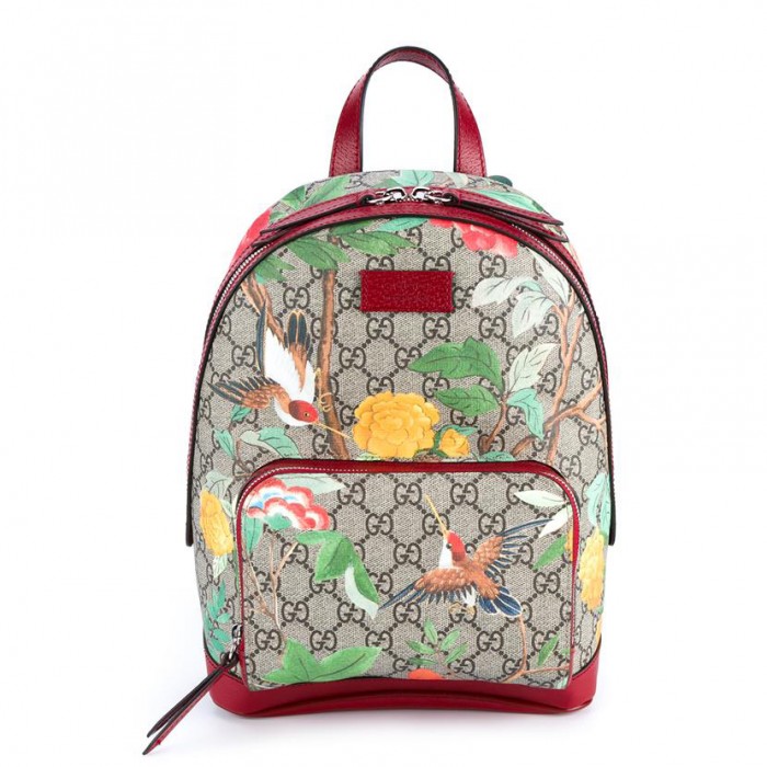 GUCCI Tian Garden Canvas Backpack