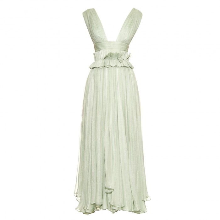 MARIA LUCIA HOHAN silk-mousseline gown