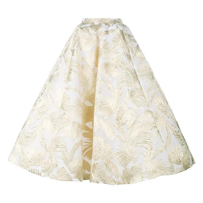 DELPOZO Full Skirt