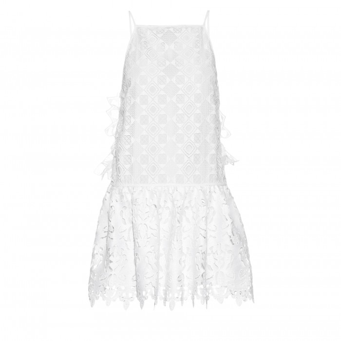 NO. 21 Macrame-lace Dress
