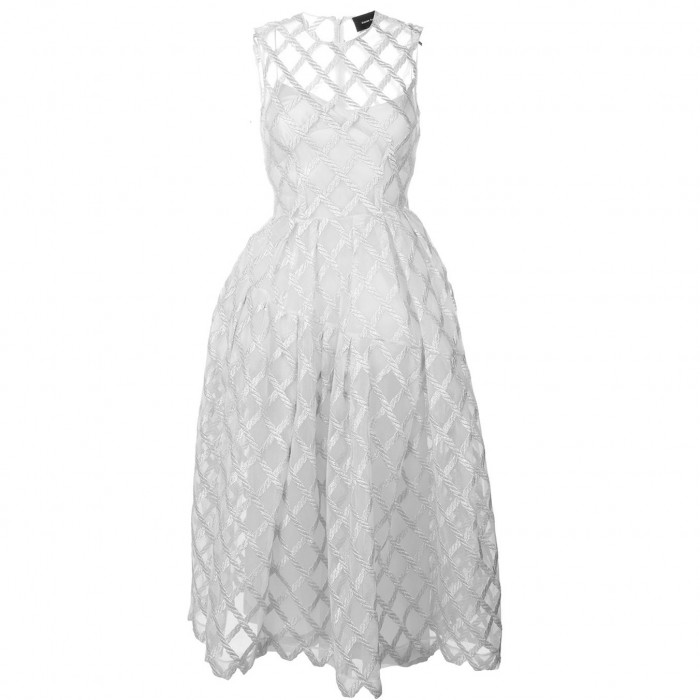 SIMONE ROCHA Embroidered Tulle Dress