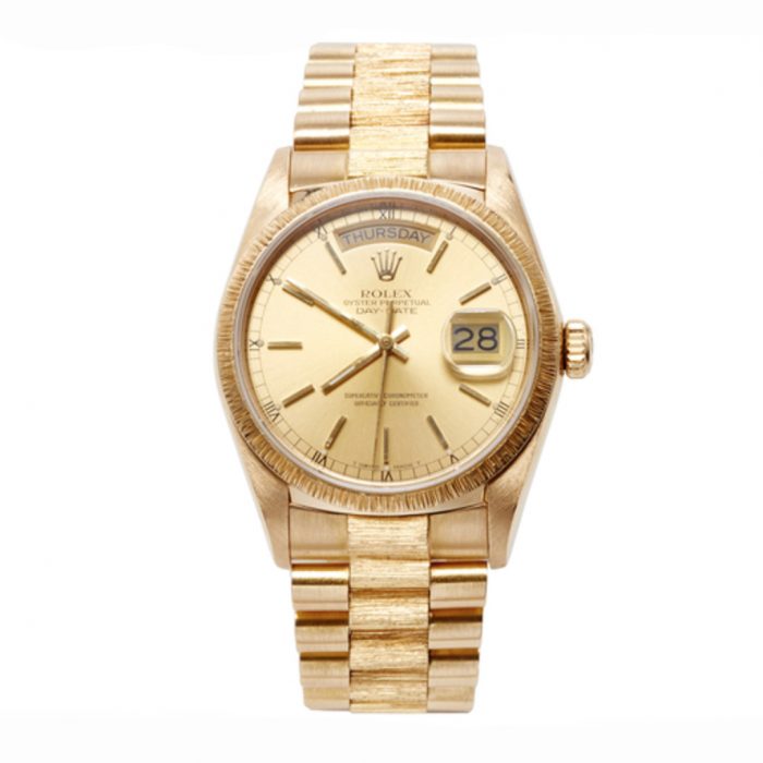 ROLEX 18K Yellow Gold Day-Date