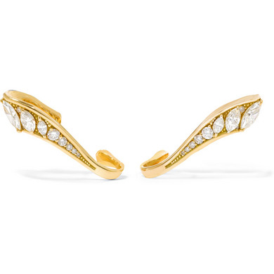 FERNANDO JORGE Stream 18-karat gold diamond ear cuffs