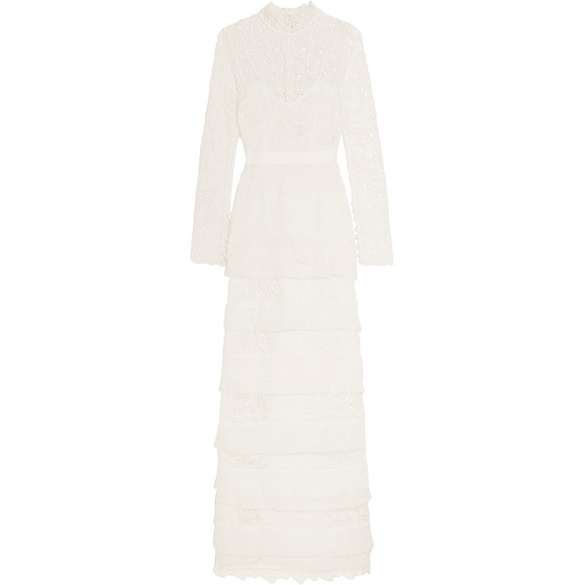 SELF-PORTRAIT lace gown