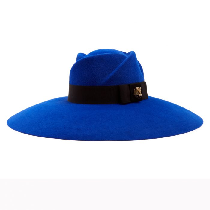 GUCCI Fur-felt wide-brim trilby hat