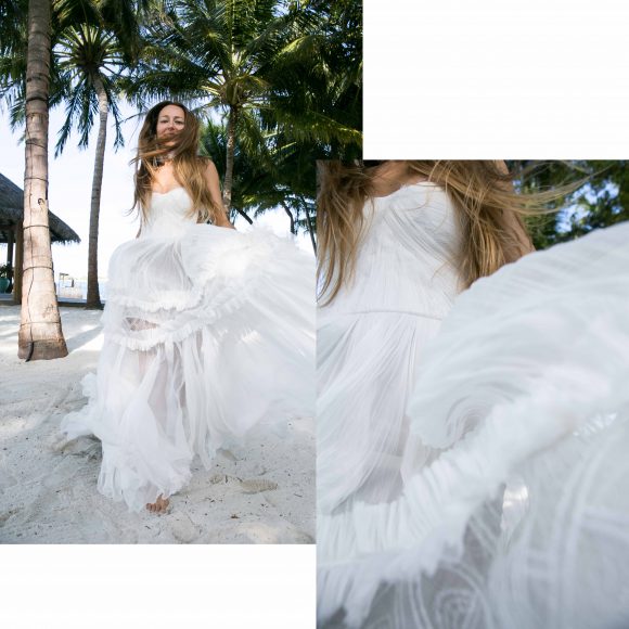 My Bridal Look: Wedding Breakfast, Maldives - GEMOLOGUE by Liza Urla
