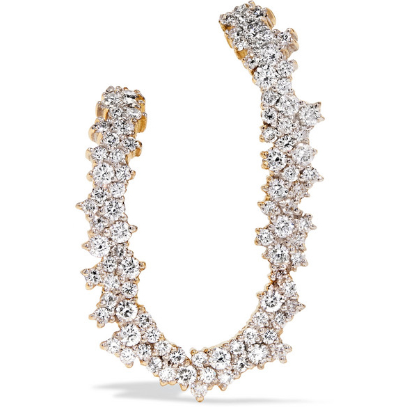 ANA KHOURI Izabel 18kt gold diamond earring