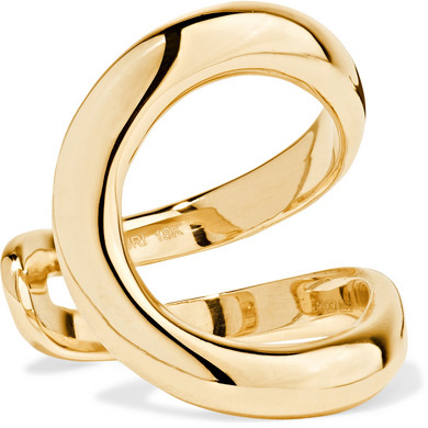 ANA KHOURI Mirian 18kt gold ring