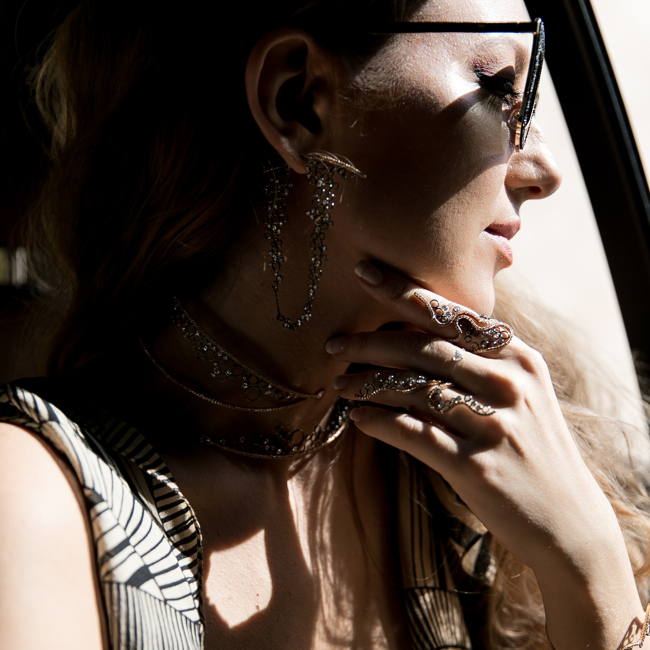 GEMOLOGUE_Liza Urla_blooger Bahrain_jewellery blogger Bahrain_jewellery blogger London_jewelry blog UK_jewellery blog UK_mike joseph jewelry_jewellery arabia bahrain 2018_armenian jewelry designer_black gold diamond ring_black gold jewellery designs